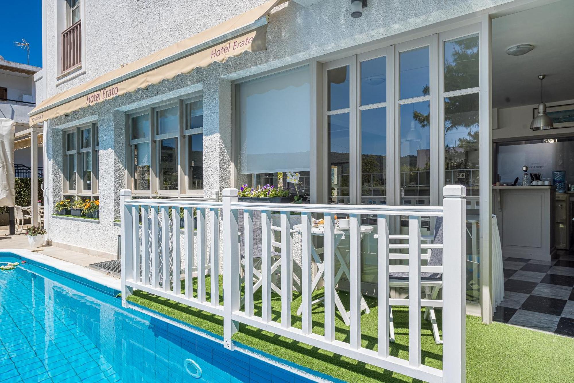 Erato Hotel Agia Marina  Exterior photo